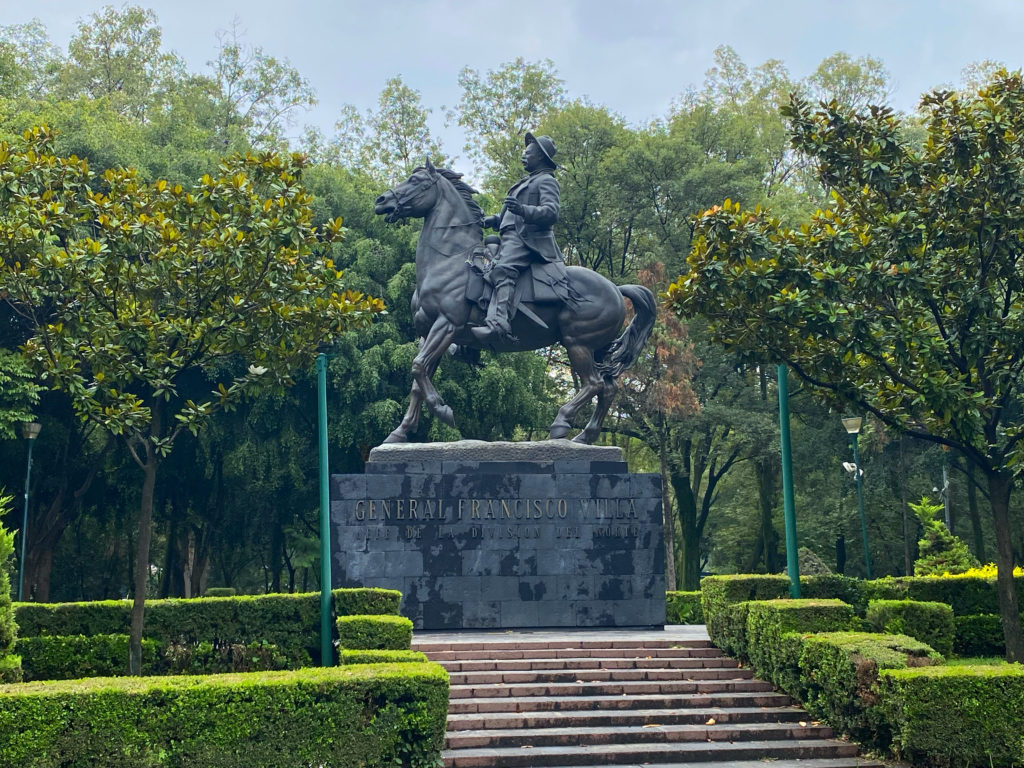 Pancho Villa Statue Parque Mexico City
