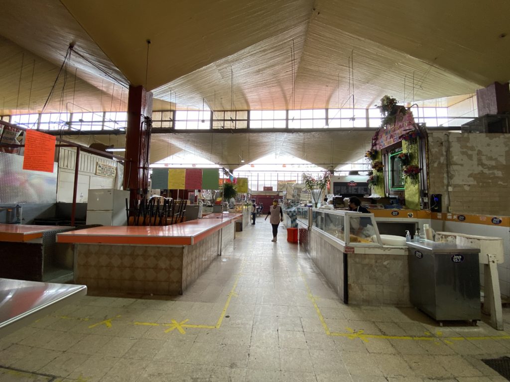 Empty Mercado de Coyoacán
